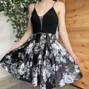 Floral formal dress